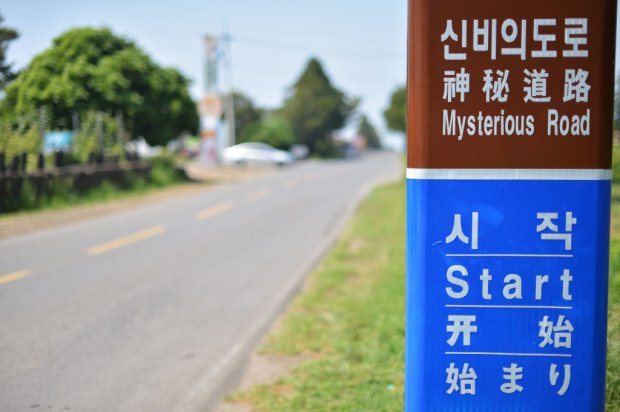 Mysterious Road, tempat wisata di Jeju